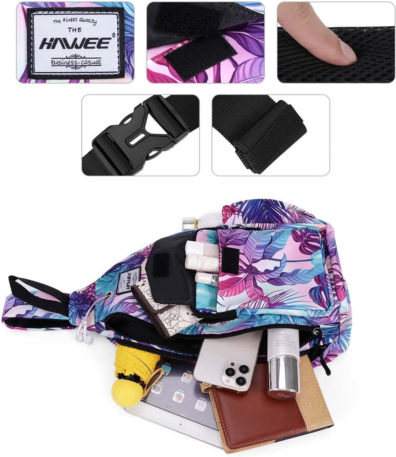 HAWEE Backpack Sling for Women Anti-Water Crossbody Bag Inclined Adjustable Pack | Casual, Adjustable Strap, Water Repellent, for Travel/Sport - Image 3